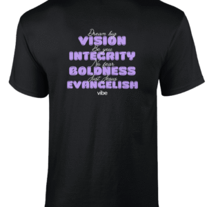 Vibe Values Tshirt (Black)