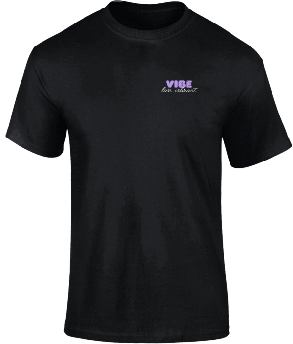 Vibe Values Tshirt (Black)